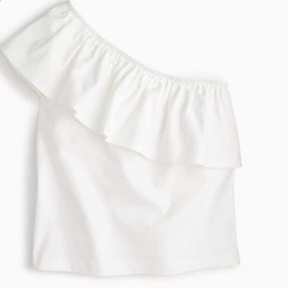 J.Crew One-shoulder top